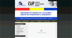 Desktop Screenshot of cup.edu.mx